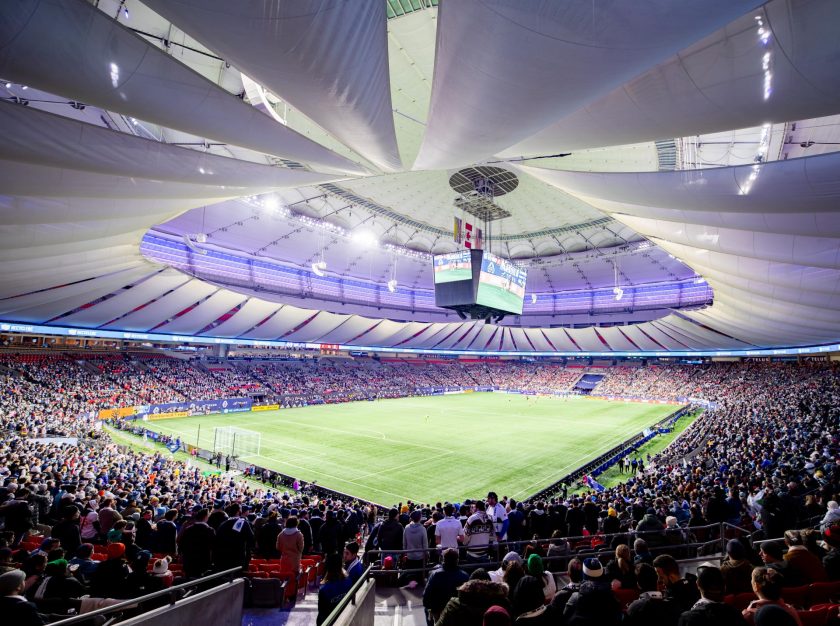 A packed BC Place during a soccer event – clicking this link will open a larger version of it in the browser window.